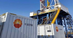Sistema móvil de almacenamiento de energía para perforación