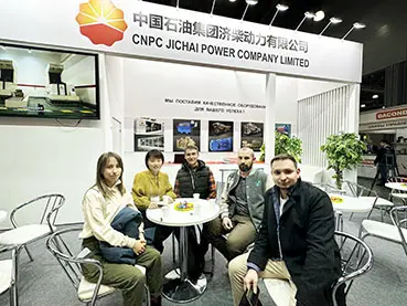 Group photo at the exhibition