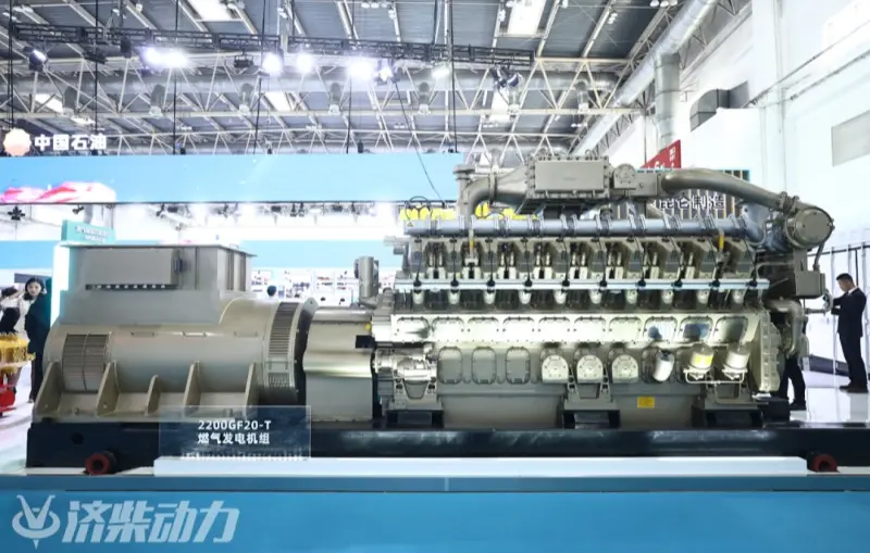 Electric efficiency is 42%! The company's 200 series gas generator set has achieved a major breakthrough!!